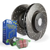 EBC S3 Kits Greenstuff Pads & GD Rotors