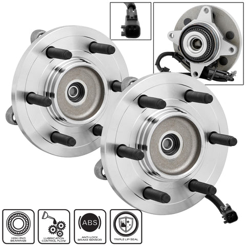 xTune Wheel Bearing and Hub 4WD Ford F-150 11-14 - Front Left and Right BH-515142-42