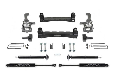 Fabtech 15-18 Ford F150 2WD 4in Basic System w/Rear Stealth Shocks