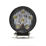 DV8 Offroad 5in Round Off Road Light 18W Spot 3W LED - Black