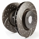 EBC 15-17 Ford F-150 GD Sport Slotted and Dimpled Rear Rotors