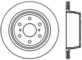 StopTech 07-18 Cadillac Escalade SportStop Slotted & Drilled Rear Right Cryo Rotor