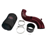 Wehrli 06-07 Chevrolet 6.6L LBZ Duramax 4in Intake Kit - WCFab Red