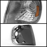 Xtune Ford F150 97-03 Amber Corner Lights Euro CCL-FF15097-E-AM