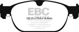 EBC 2015+ Volvo XC90 Ultimax2 Front Brake Pads