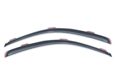 Lund 14-17 Chevy Silverado 1500 Std. Cab Ventvisor Elite Window Deflectors - Smoke (2 Pc.)