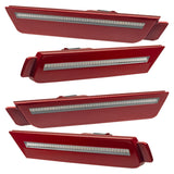 Oracle 10-15 Chevrolet Camaro Concept Sidemarker Set - Clear - Crystal Red (Claret) (GBE)