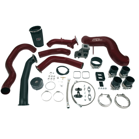 Wehrli 01-04.5 Chevrolet 6.6L LB7 Duramax S400 Turbo Install Kit (No Turbo) - Gloss White