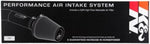 K&N 07-11 Jeep Wrangler V6-3.8L Aircharger Performance Intake Kit