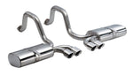 Corsa 97-04 Chevrolet Corvette C5 Z06 5.7L V8 Polished Sport Axle-Back Exhaust