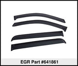 EGR 15+ Chev Tahoe/GMC Yukon Tape-On Window Visors - Set of 4 (641861)