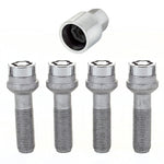 McGard Wheel Lock Bolt Set - 4pk. (Radius Seat) M14X1.5 / 17mm Hex / 45.0mm Shank Length - Chrome