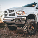 Rigid Industries 10-19 Dodge Ram 2500/3500 Bumper Mount 20in/40in E / Radiance+ / SR-Series