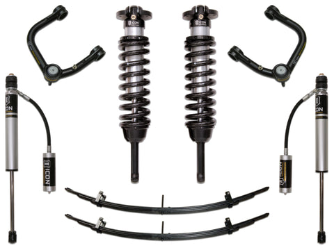 ICON 05-15 Toyota Tacoma 0-3.5in/2016+ Toyota Tacoma 0-2.75in Stg 3 Suspension System w/Tubular Uca