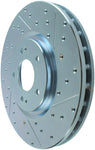 StopTech Select Sport Drilled & Slotted Rotor - Rear Left