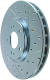StopTech Select Sport Drilled & Slotted Rotor - Rear Left