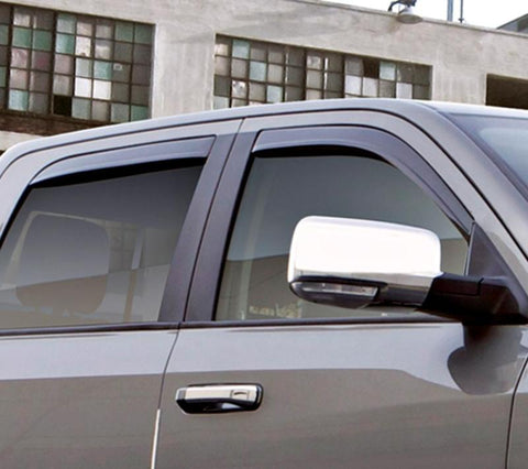 AVS 16-18 Toyota Tacoma Access Cab Ventvisor Low Profile Deflectors 4pc - Smoke