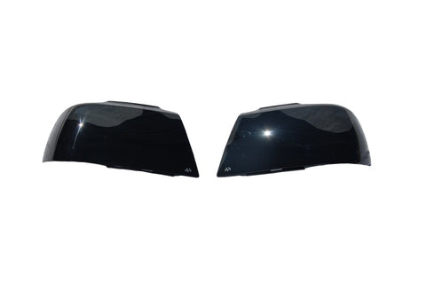 AVS 88-92 Chevy Camaro Headlight Covers - Black