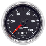 Autometer GS 0-100 PSI Full Sweep Electronic Fuel Pressure Gauge
