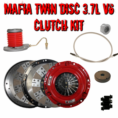 Mafia Twin Disc Clutch Kit for 11-17 3.7L V6 Mustang