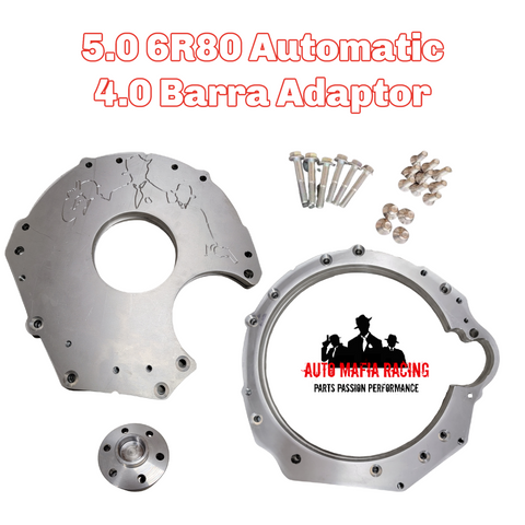 4.0L Barra Engine to 5.0L / 4.6L Modular Transmission Adaptor Plate