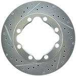 StopTech Select Sport Drilled & Slotted Rotor - Rear Right