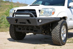 DV8 Offroad 05-15 Toyota Tacoma Front Bumper Winch Ready - Black Powdercoat