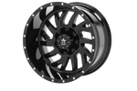 RBP 65R Glock 22x12 5x127/139.7 BP / 4.75 BS -44mm Offset 78mm CB (Hub Centric) Gloss Black Wheel
