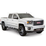 Bushwacker 17-18 Chevy Silverado 1500 Fleetside Pocket Style Flares 4pc 78.8/97.8in Bed - Graphite