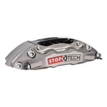 StopTech 03-06 Mitsubishi Evo Front BBK w/Anodized STR-40 Trophy Calipers 332x32mm Slotted Rotors