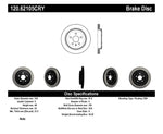 Stoptech 08-19 Cadillac CTS Rear Premium Cryostop Brake Rotor