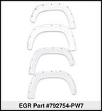 EGR 09+ Dodge Ram LD Sport Bolt-On Look Fender Flares - Set - Bright White