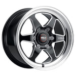 Weld 15x10 Ventura 6 Drag 6x139.7 ET38 BS7.00 Gloss BLK MIL DIA 106.1