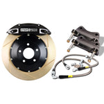 StopTech 06-09 Honda S2000 ST-40 Black Calipers 328x28mm Slotted Coated Rotors Front Big Brake Kit
