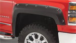 Bushwacker 2019 GMC Sierra  Pocket Style Flares Front 2 Piece - Black