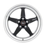 Weld 17x10 Ventura Drag 5x114.3 ET50 BS7.50 Gloss BLK MIL DIA 78.1