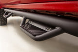 Lund 07-17 Jeep Wrangler Unlimited (4Dr) Terrain HX Step Extreme Nerf Bars - Black