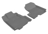 3D MAXpider 2007-2011 Honda CR-V Kagu 1st Row Floormat - Gray