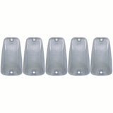 ANZO 1988-2000 Chevrolet Silverado 3500 LED Cab Roof Light Kit Clear 5pc Replac Lens and LED Bulbs