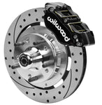 Wilwood 70-81 FBody/75-79 A&XBody Dynapro Frt Brk Kit 11.75in D/S Rtr Blk Caliper Use w/ PD Spindle
