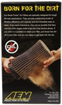 AEM 2.75 inch x 7 inch DryFlow Conical Air Filter (Special Order)