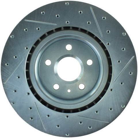 StopTech Select Sport Drilled & Slotted Rotor - Front Left