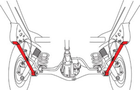 SPC Performance Toyota 4Runner Rear Lower Control Arms