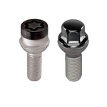 McGard 5 Lug Hex Install Kit w/Locks (Radius Seat Bolt) M14X1.5 / 17mm Hex / 26.3mm Shank L. - Black