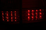 ANZO 1998-2005 Toyota Land Cruiser Fj LED Taillights Red/Clear G2