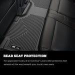 Husky Liners 11-12 Ford F250/350/450 Reg/Super/Crew Cab X-Act Contour Black Floor Liners (2nd Seat)