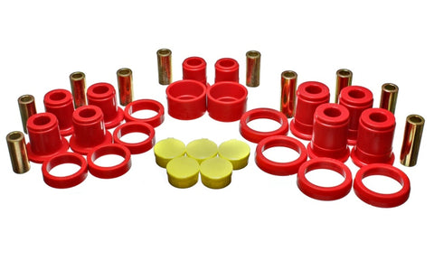 Energy Suspension 02-07 GM SUV Red Rear End Control Arm Bushing Set