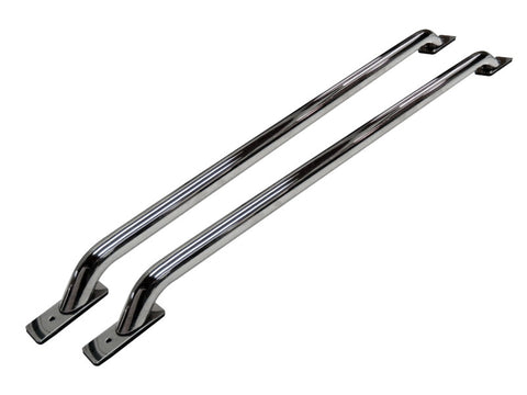 Go Rhino 09-09 Dodge Ram 1500/2500HD/3500HD Stake Pocket Bed Rails - Chrome