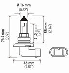 Hella Bulb 9006/Hb4 12V 55W P22D T4 (2)