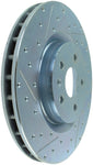 StopTech Select Sport Drilled & Slotted Rotor - Front Left